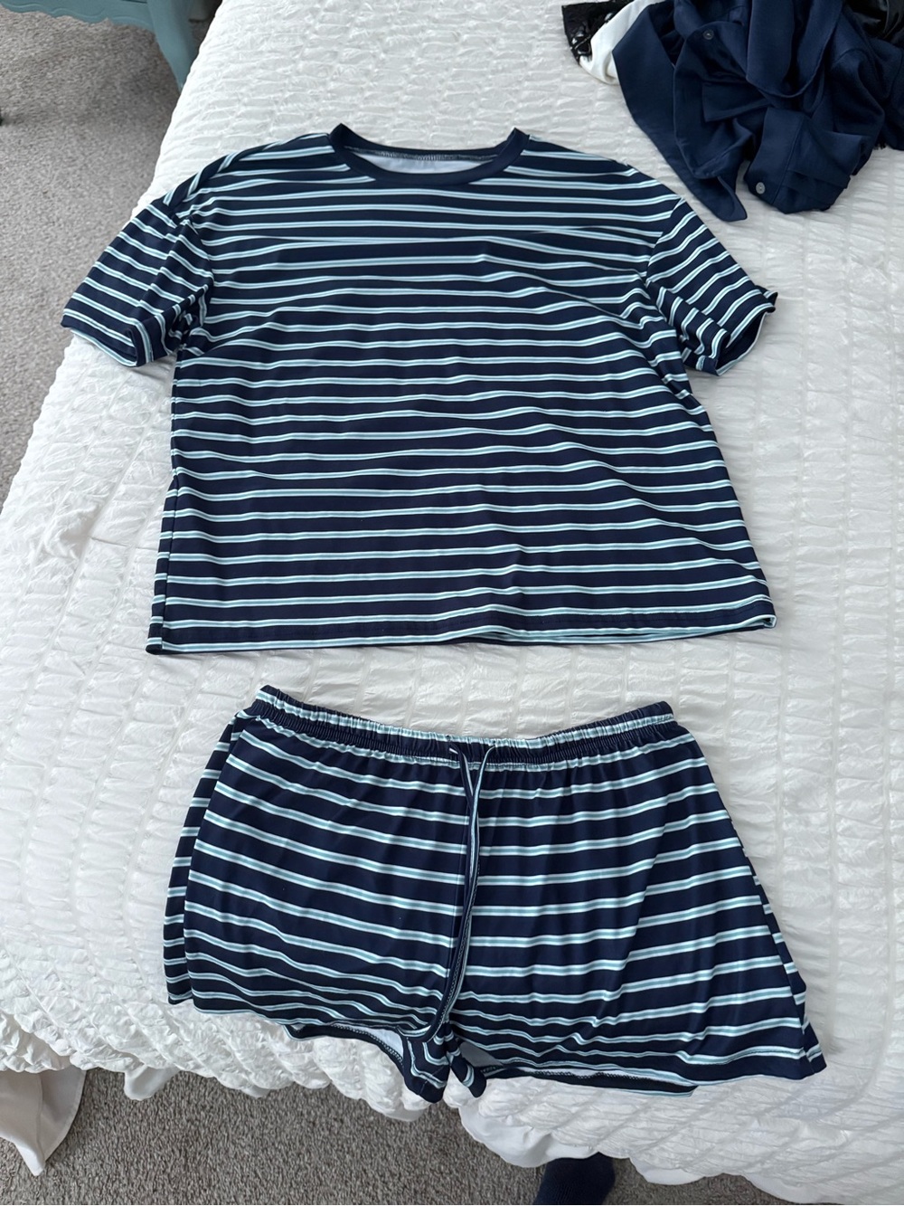 Stripe short set
